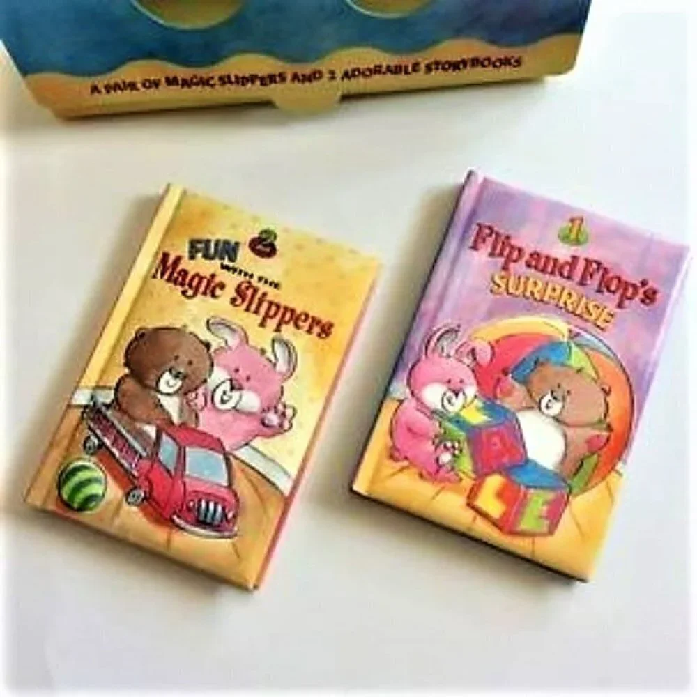 VINTAGE MAGIC SLIPPERS GIFT SET 1998